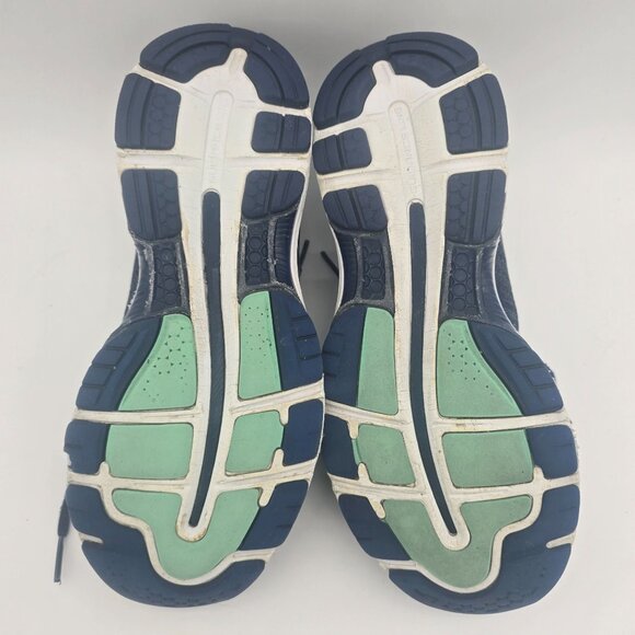 Asics Gel-Nimbus 20 Mens Running Shoes Size 8 Blue & Green - Picture 8 of 9